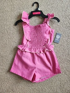 Nwt Vince Camuto Girl Romper Size 7 - Picture 1 of 2