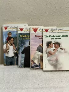 Steeple Hill Love Inspired Series Lot 4 Paperback Books - Foto 1 di 11