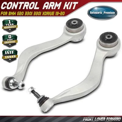 2x Brazo de control delantero inferior delantero con rótula para BMW 330i 330i xDrive 19-20 Foto 1 de 4