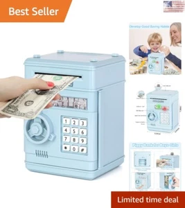 Kids Piggy Bank - High Quality, Password Protected, Money Saving Box, Scroll - Picture 1 of 7