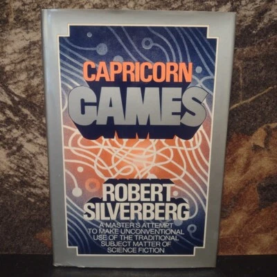 Capricorn Games by Robert Silverberg -Hardcover -1976 -1st Ed 2nd Print -Sci Fi Foto 1 de 4