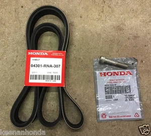 Kit de correa de transmisión serpentina genuino OEM Honda Civic DX LX EX EX-L GX VP - Imagen 1 de 4