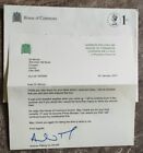 Andrew Pelling MP, Croydon Central 2007 Signed Letter On House Of Commons Paper