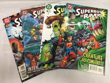 Superboy and the Ravers # 1 2 3 4 DC Comic Run 1996