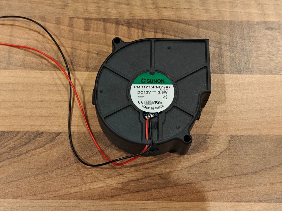 SUNON PMB1275PNB1-AY Fan DC blower 12VDC 76 x 76 x 30mm 13.6 CFM