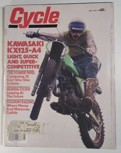 Cycle Magazine Vtg 1978 Kawasak Yamaha Suzuki BMW Honda Harley Motocross - Picture 1 of 12