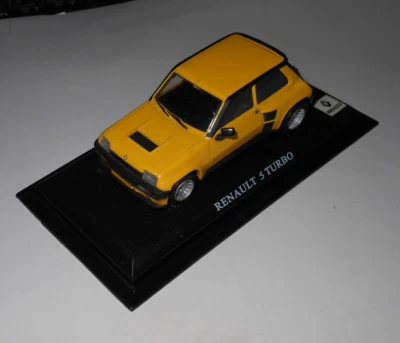 MODELLO AUTO DIE CAST DEL PRADO SCALA 1/43 RENAULT 5 TURBO GIALLO - Immagine 1 di 2