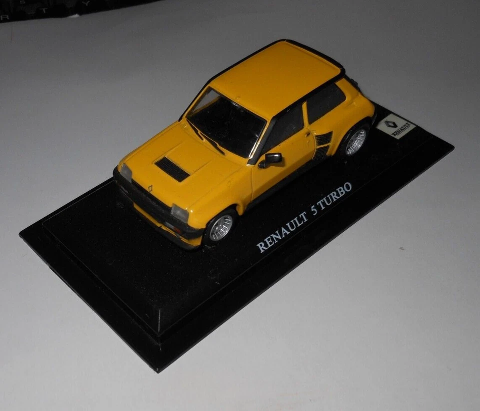 MODELLO AUTO DIE CAST DEL PRADO SCALA 1/43 RENAULT 5 TURBO GIALLO - Immagine 1 di 2