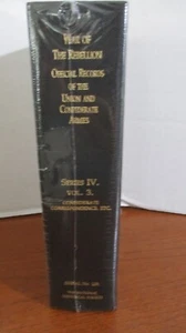 WAR of REBBELLION OFFICIAL RECORDS~Series IV~Vol 3 Confederate Correspondence - Picture 1 of 6