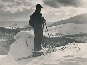 HONGRIE c. 1940 - Skieur Les Collines de Buda - DIV 8110 - Bild 1 von 2
