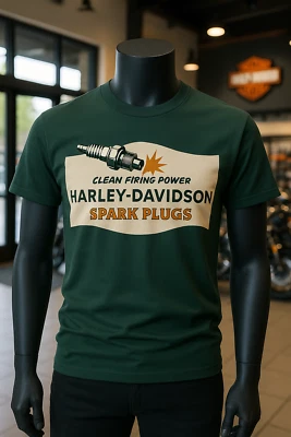Harley-Davidson Men's Milwaukee Tee, Green - 96063-23VM - Image 1 of 4