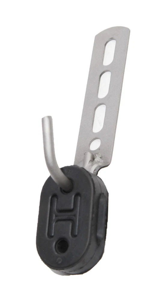 1 juego de soporte de suspensión de escape de acero suave con soporte de goma aislante Foto 1 de 4