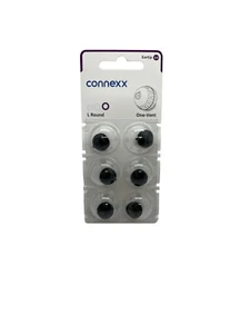 Puntas para oídos Rexton 3.0 para modelos Bi-Core RIC/M-Core Li grandes redondas 1 ventilación (paquete de 6) - Imagen 1 de 7