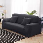 Stretch Sofacover Plain Elastic Corner Couch Cover Chair Protector 1/2/3/4Seater