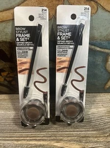 L'Oreal Paris Brow Stylist Frame and Set, Warm Brunette, 0.08 oz. Quantity.:2 - Picture 1 of 2
