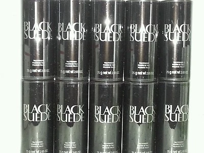 Avon  BLACK SUEDE Talc Powder for MEN 2.65 oz. LOT of 10 - Image 1 of 4