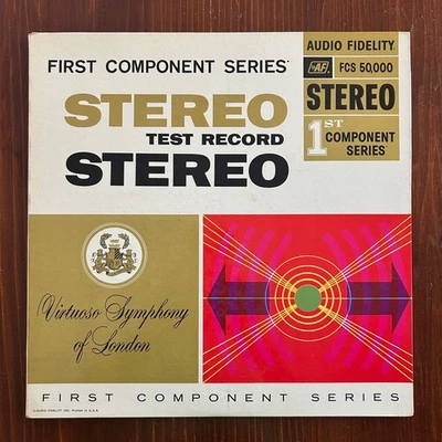 First Component Series / Stereo Test Record ~ VINYL LP (1969) FCS 50000 — 第 1/4 张图片