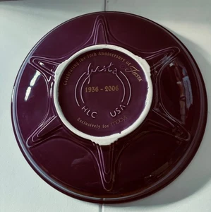 Fiesta 11.5" Commemorative Presentation Bowl Macy'sExclusive Special Heather NIB - Picture 1 of 3