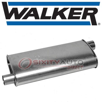 Walker SoundFX Exhaust Muffler for 1985-1990 Chevrolet G10 4.3L V6 - bq - Image 1 of 4