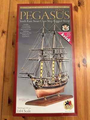 HMS Pegasus Bausatz von Krick/Victory 1:64 mit Besatzung - Bild 1 von 4