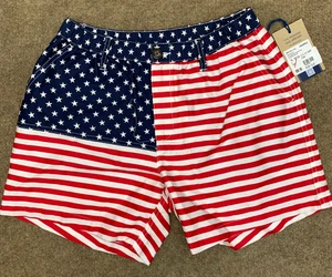 Chubbies Shorts Herren S The Mericas Sterne Streifen Flagge patriotisch Stretch Twill - Bild 1 von 11