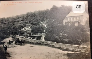 N°804/65  CPA De Saint Michel -Sougland.Le Pont de Sougland  Dep. 02  Ecrite - Imagen 1 de 2
