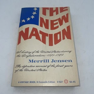 The New Nation By Merrill Jensen Vintage Book 1965 - Picture 1 of 10