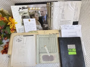 Rare VTG Joe Blasco Makeup Color Formulas Lab Material Notes Stage Base RCMA FX - Picture 1 of 18