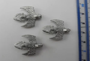 3 Epic 40K DOOM WINGS Metal Chaos Army Volantini Doomwings anni 90 J4b - Foto 1 di 2