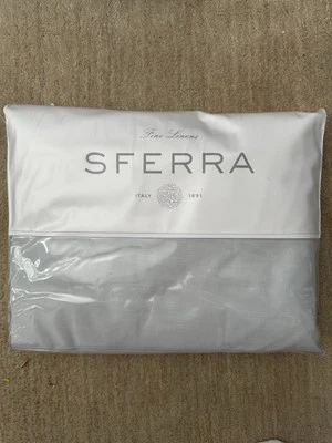SFERRA Modelli Queen Duvet Cover. Aquamarine Color. New In Original Packaging. - Image 1 of 3