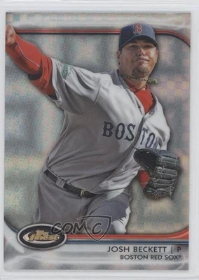 2012 Topps Finest X-Fractor Josh Beckett #94 - Image 1 of 2