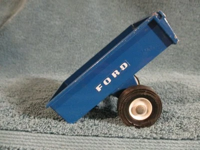Винтажный 1970-е Ertl СИНИЙ САМОСВАЛЬНЫЙ ПРИЦЕП FORD - Изображение 1 из 4