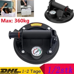 Saugheber 360kg Vakuum Glassauger 200mm Saugnäpfe Vakuumheber Glasheber Fliesen - Bild 1 von 24