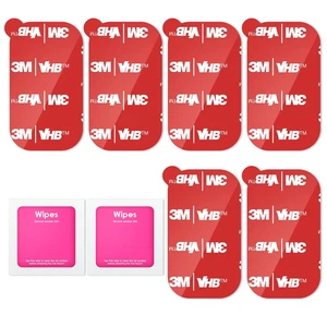 3M Double-Sided Adhesive Pads for Magnetic Phone Car Mount - 6 Pack - Picture 1 of 12