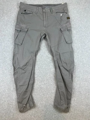 G-Star RAW Rovic Arc 3D Cargo Pants Gray 30x32 Men Tactical Loose Tapered GS01 - Image 1 of 4