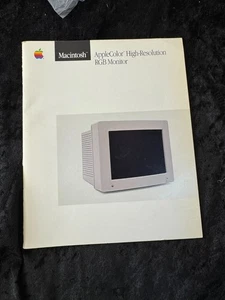Macintosh Apple Color High Resolution RGB Monitor Guide - Picture 1 of 3