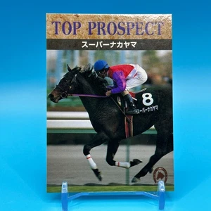 Super Nakayama Purosangue Horse Racing TCG Trading Card Retoro EPOCH Giappone 149 - Foto 1 di 11