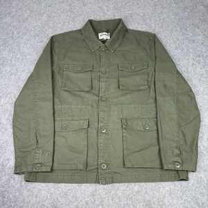 The Stronghold Jacke Herren XL Grün Khaki Chore Overshirt Utility Arbeit Militär - Bild 1 von 11