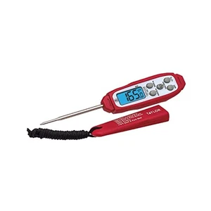 Termometro digitale impermeabile con retroilluminazione blu brillante per cucina, carne,... - Foto 1 di 6