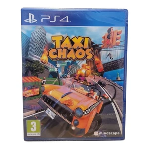 Taxi Chaos PS4  Open World Crazy Car PS5 Compatible Adventure NEW & SEALED - Picture 1 of 8