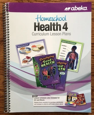 Abeka Homeschool Health 4 Curriculum Lesson Plans - Image 1 of 4