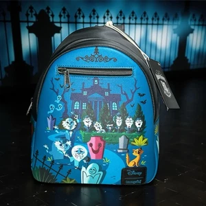 Loungefly Disney The Haunted Mansion 2023 Bag "Our Tour Begins Here"New With Tag - Picture 1 of 15