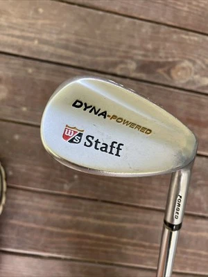 Wilson Staff Dyna Power Forged 56* Sand Wedge Fat shaft Steel RH - Image 1 of 4