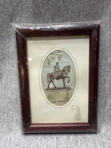 "Imagen de seda tejida Cash's of Coventry - Coventry - Lady Godiva de colección rara 5,5""" - Imagen 1 de 6