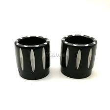 29mm Front Axle Nut Covers For Harley Dyna Super Wide Glide FXDWG/Low Rider