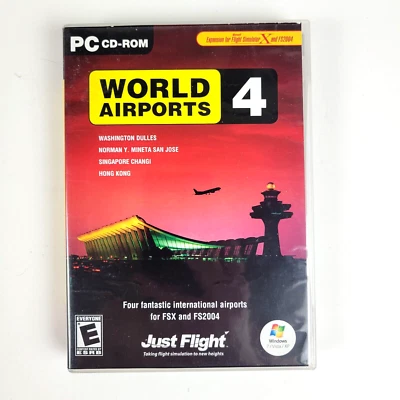 Just Flight World Airports 4 (Microsoft Flight Simulator X Expansion) PC CD-Rom - Image 1 of 4