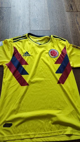 Colombia Jersey 2018 World Cup Home Football National Team Mens Shirt Size Med Cover
