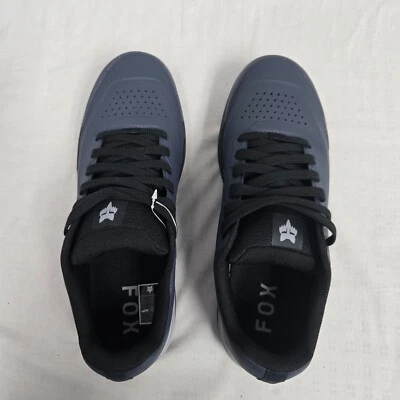 Fox Racing Mens Union Flat Mountain Bike MTB Shoes Blue/Steel US 10 *SAMPLE* - Image 1 of 4