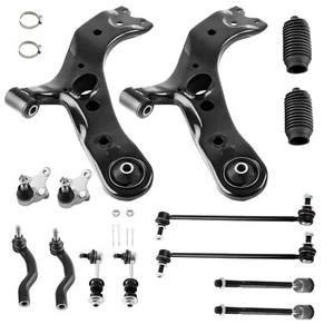 Suspension Kit 14 Pcs Front Lower Control Arm for Toyota RAV4 2006-16 2017 2018 - Picture 1 of 14