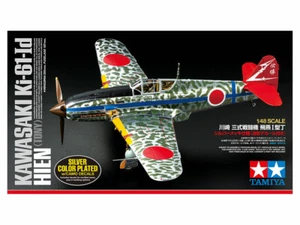 Tamiya 25424 1/48 Kawasaki Ki-61-Id Hien Tony Silver Color Plated & Camo Decals - Picture 1 of 2